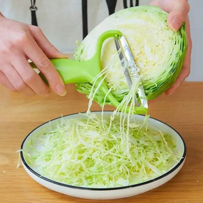 Cabbage Slicer Vegetable Cutter Cabbage Grater Salad Potato Slicer Melon Carrot Cucumber Shredder Home Kitchen Tools - Confia