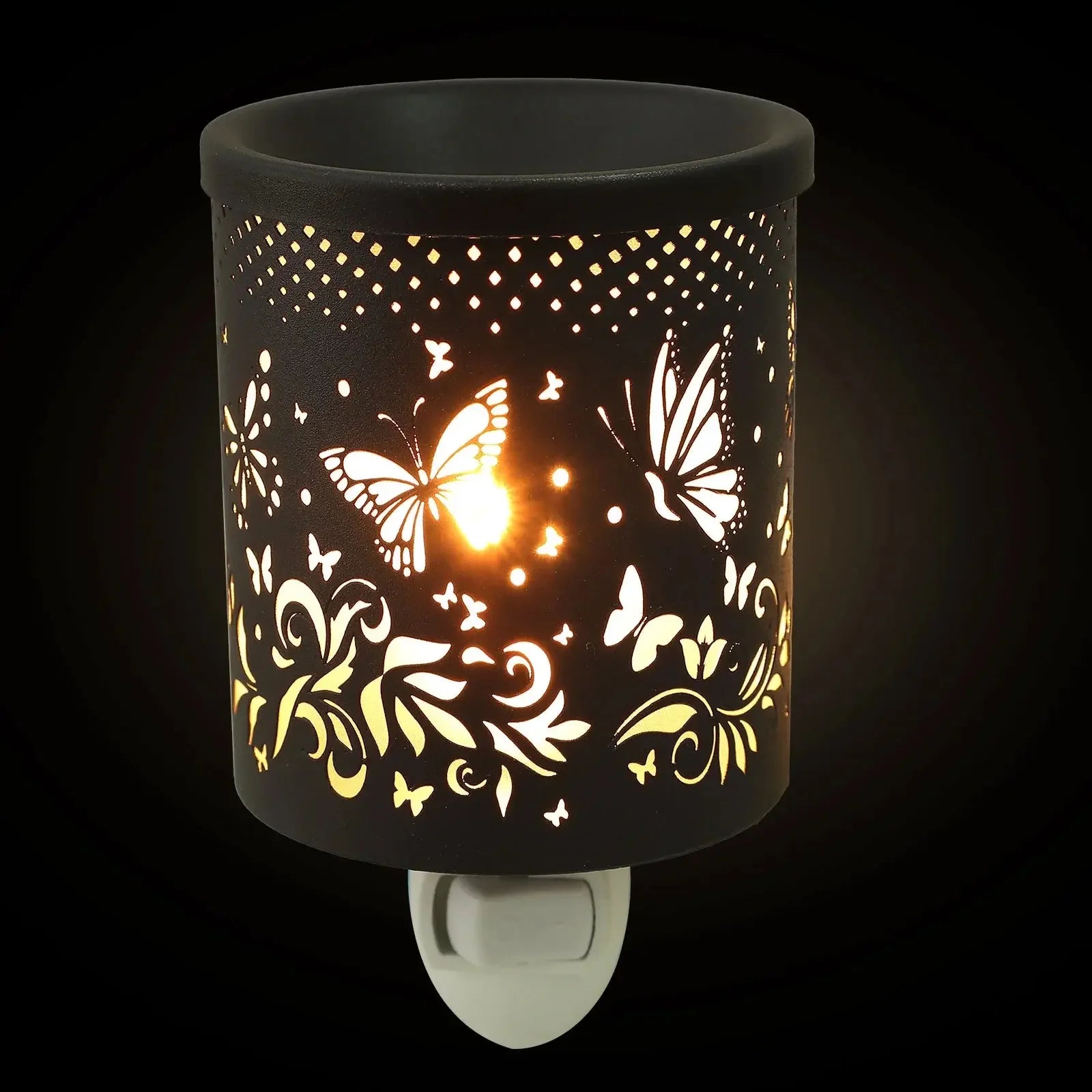 Metal In Wax Warmer Electric Burner Melter | Scented Oil Night Lamp Aromatherapy Furnace Bedroom Decor Gift | Candle Warmer Lamp - Confia - reusablefoodstoragebags confia