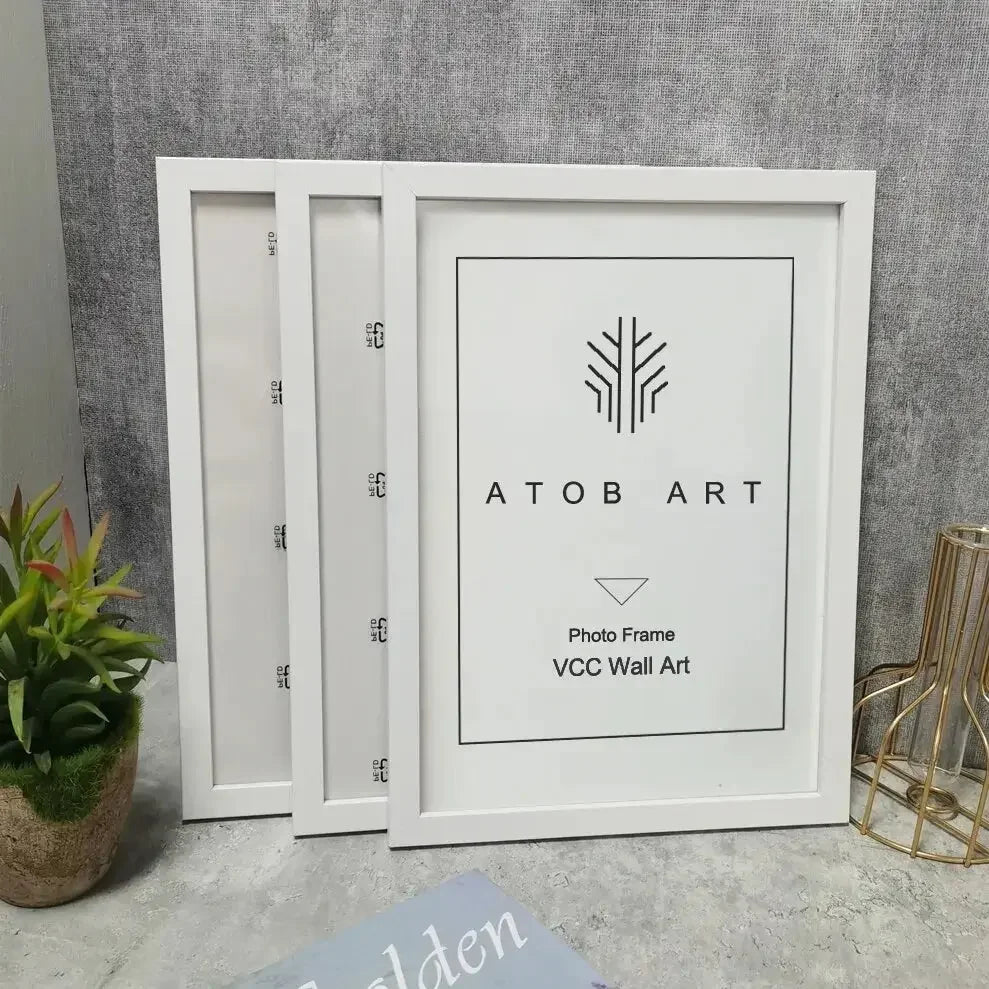 3Pcs Wooden Photo Frames For Picture Wall 10X15 15X20 20X25 A4 Pictures Frame Stand For Pictures Photo Decor Commemorative Gift - Confia