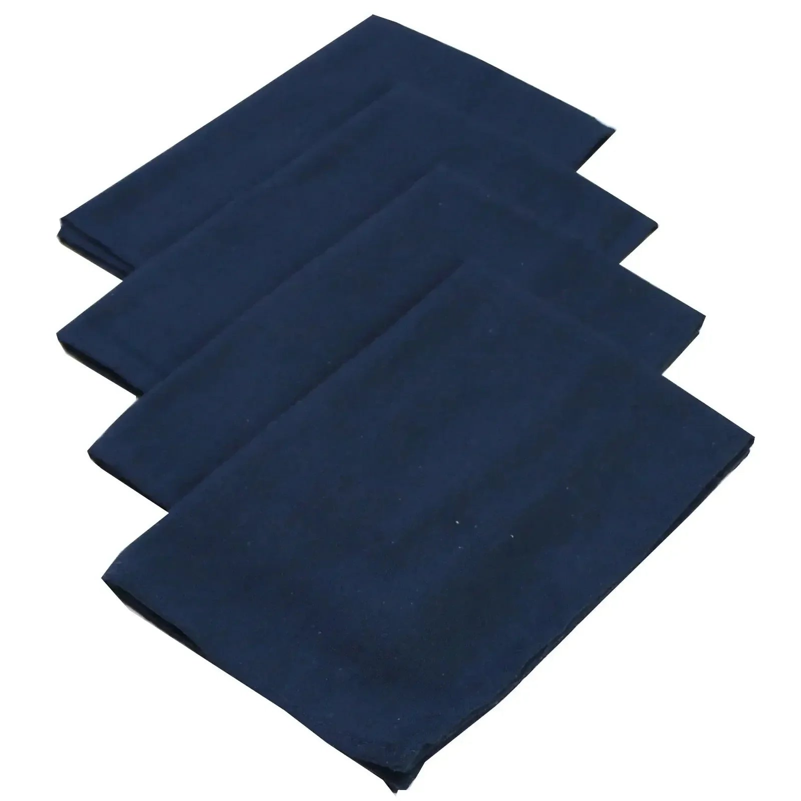 Set of 10 Pack Cocktail Napkins 40 X 40cm Cotton Blend Heavy Fabric Durable Linen Towel for Home Kitchen Wedding Decoration - Confia - reusablefoodstoragebags confia