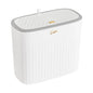 Bathroom Trash Can with Automatic Lid 2 Gallon Motion Sensor Trash Can - Confia - reusablefoodstoragebags confia
