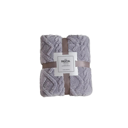 Solid Flannel Blankets For Beds Solid Pink Blue Color Soft Warm Mink Throw Sofa Cover Bedspread Beach Airplane Travel Blankets - Confia - reusablefoodstoragebags confia